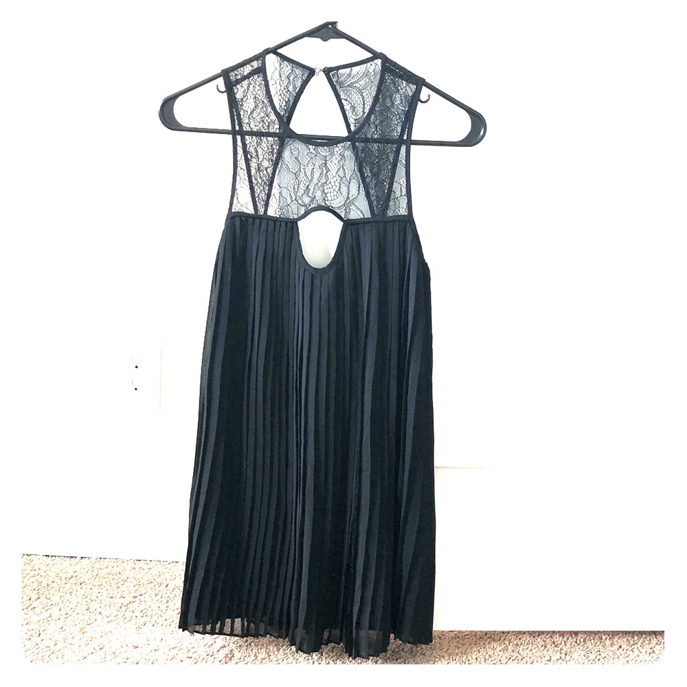 BCBG black mini dress